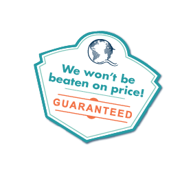 Won't be beaten on price! badge