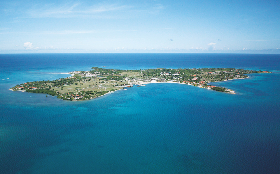 Jumby Bay Aerial