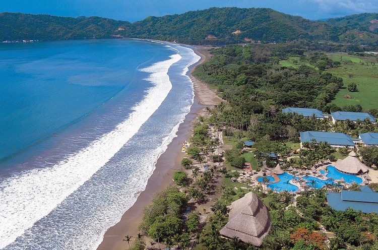 Aerial view of Barcelo Tambor in Costa Rica