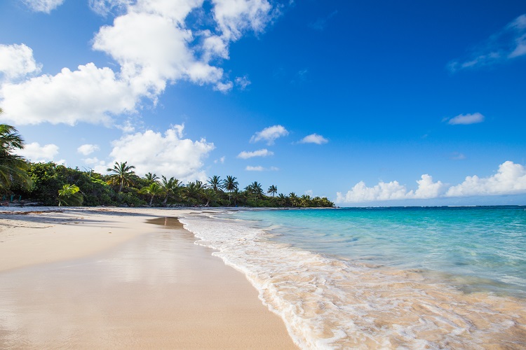 Flamenco Beach in Puerto Rico
