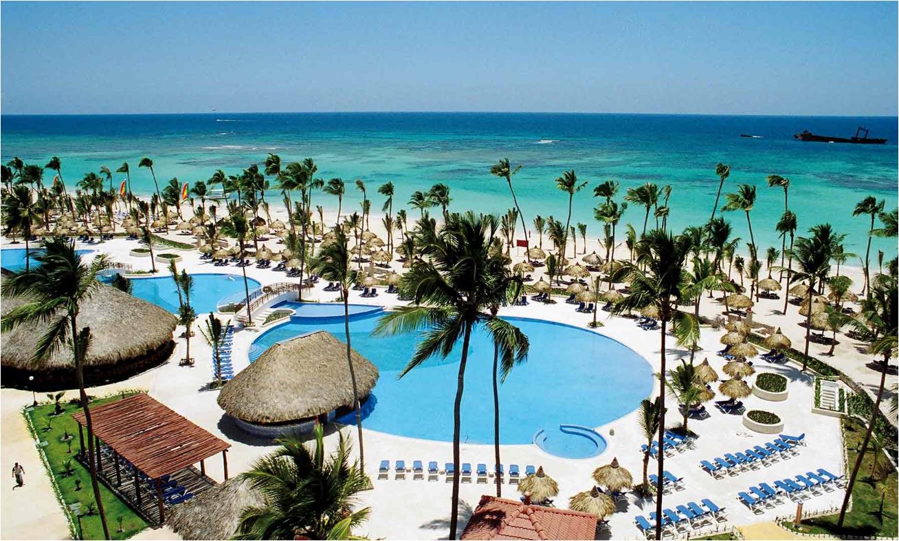 Grand Bahia Principe Bavaro Aerial of Pool and Beach