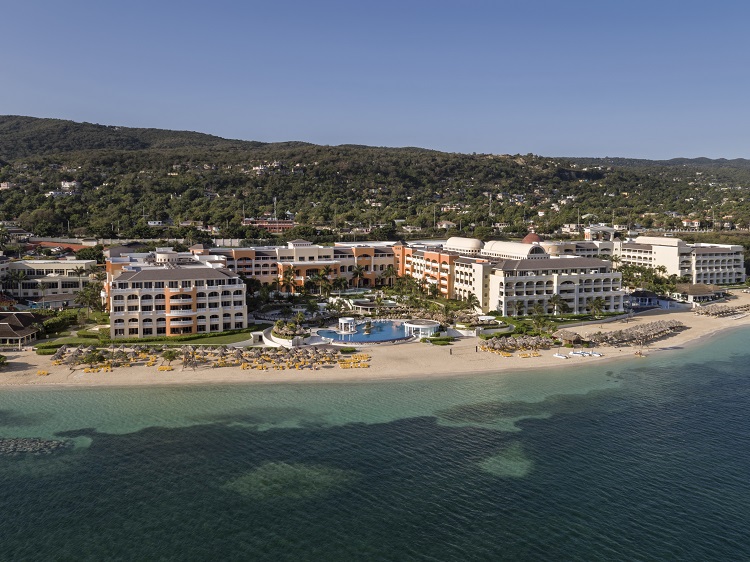 Aerial view of Iberostar Grand Hotel Rose Hall in Jamaica