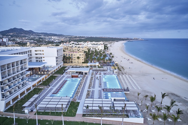 Aerial view of Riu Palace Baja California in Mexico