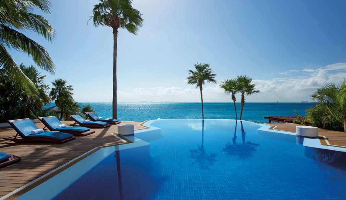 Zoetry Villa Rolandi Isla Mujeres Cancun small infinity pool